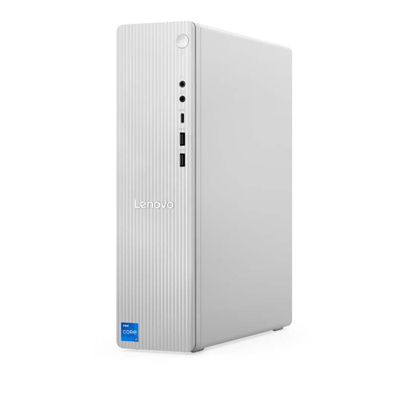 Lenovo - IdeaCentre Tower,Intel Core i7-14700,64GB RAM,4TB SSD,Intel UHD Graphics 770,Win 11 Pro - Gray