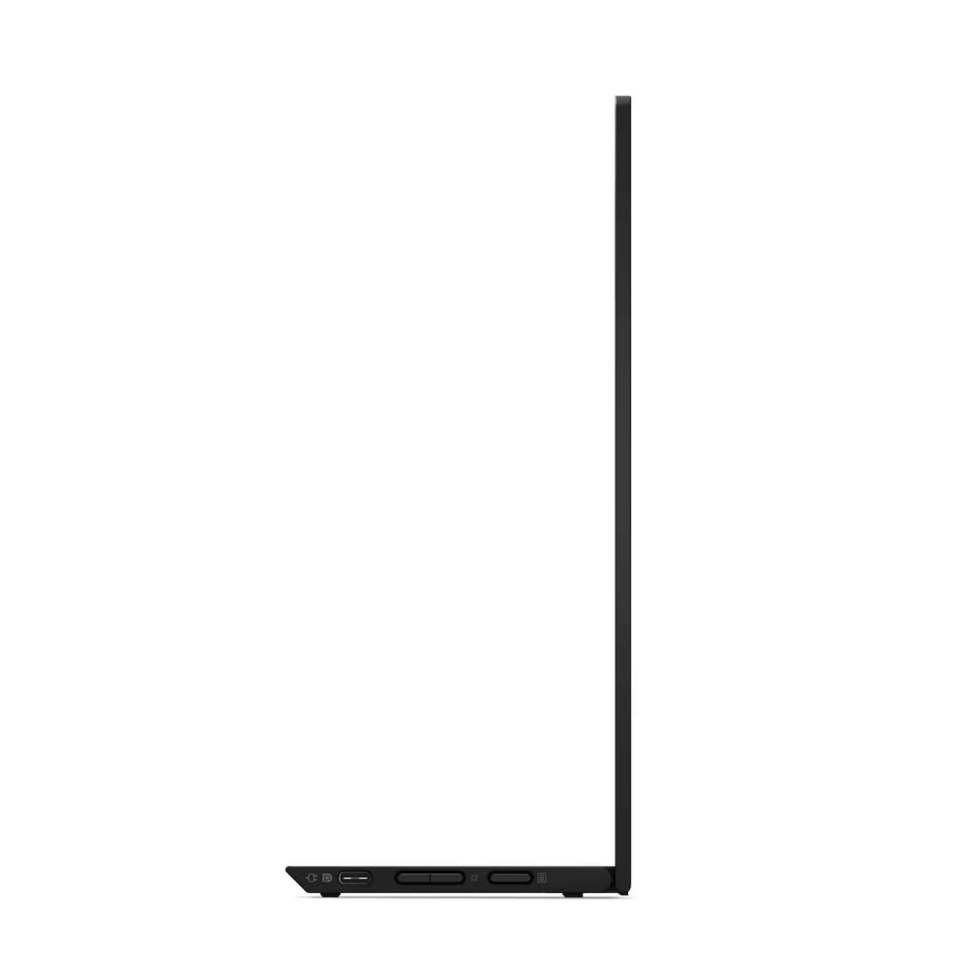 Alt View 3. Lenovo - Lenovo ThinkVision M14T G2 14" Touch Monitor 2240x1400 IPS 60Hz 6ms 300nits - Black.