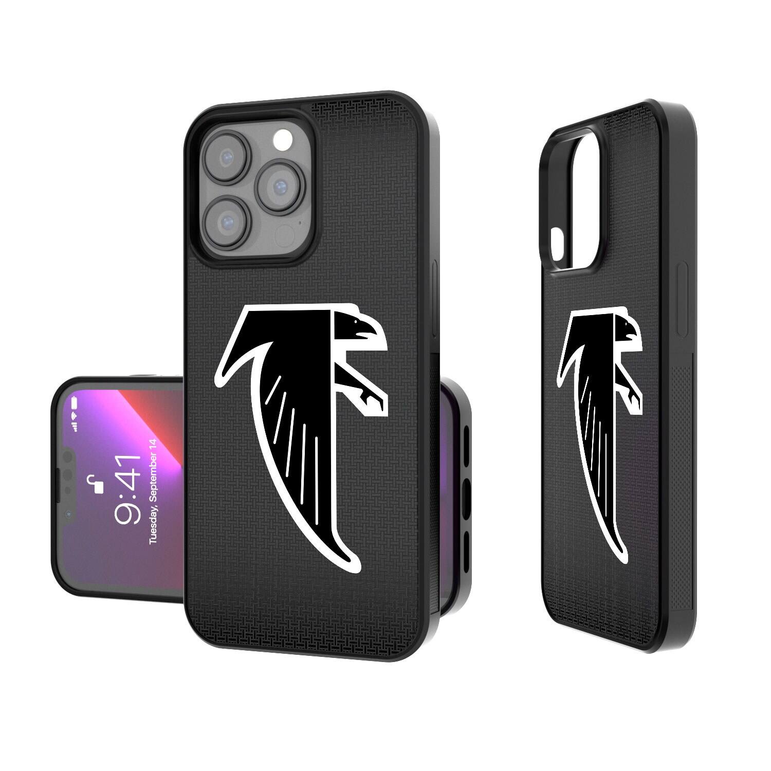 Keyscaper - NFL - Atlanta Falcons Linen Logo iPhone Bump Case - 14 Pro Max - Black price history on PriceWatchPro