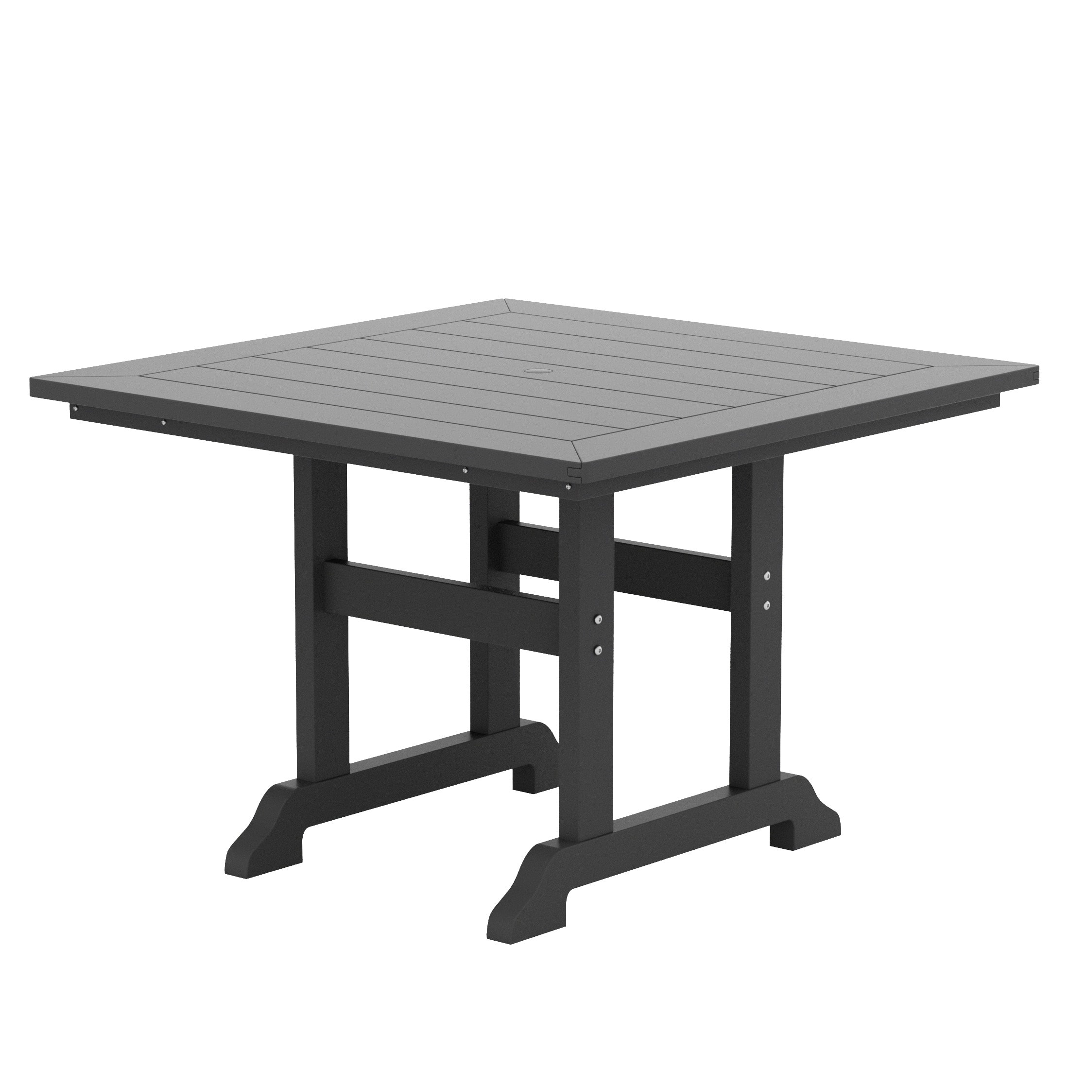 "WestinTrends - Malibu 43"" Outdoor Patio Square Dining Table - Gray" price history on PriceWatchPro