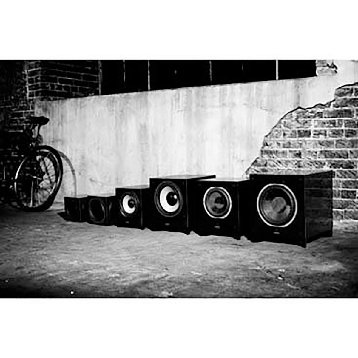 Alt View 7. Energy - Energy ESW-C10 400W Powered Subwoofer, Black - Black.