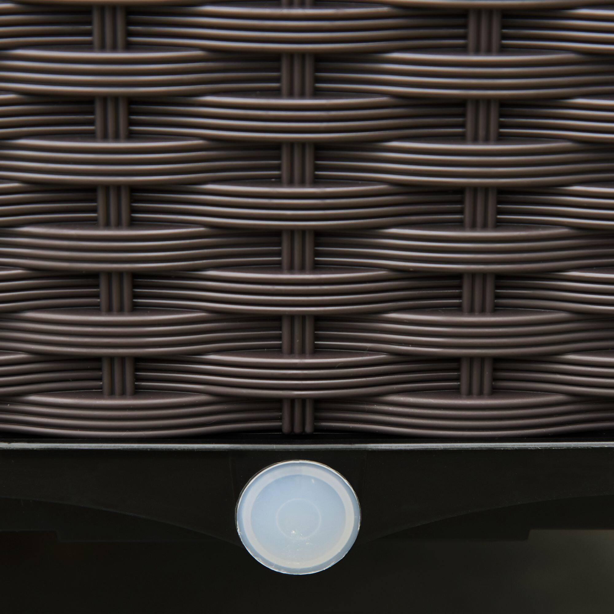 Alt View 7. Outsunny - 6 Piece Raised Garden Bed with Legs, Planter Box Raised Bed to Grow Flowers, Herbs & Vegetables - Brown.