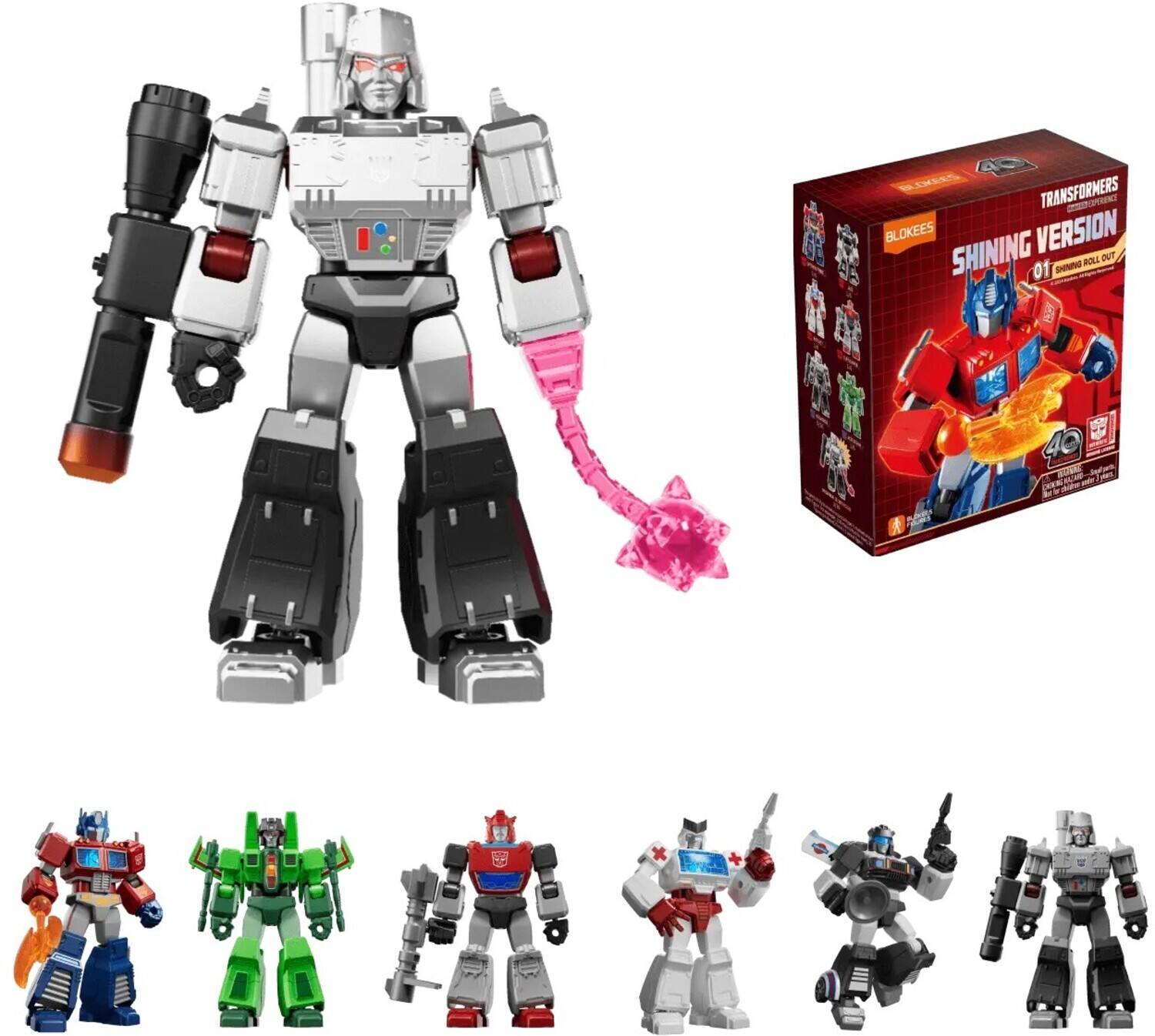 Blokees - Transformers - Shining Version - 01: Shining Roll Out 6ct PDQ Display - COLLECTIBLES
