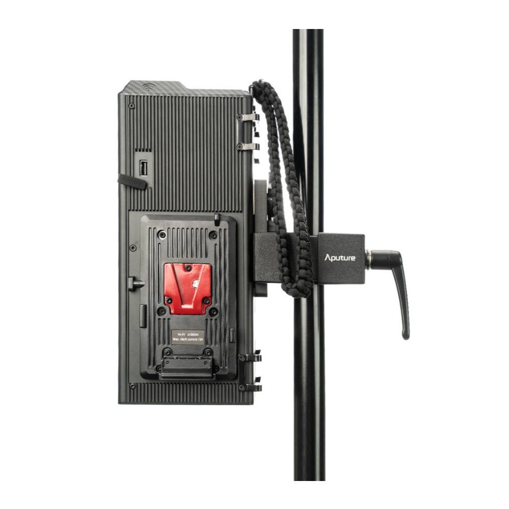 Angle. Aputure - Aputure Light Storm 300x Bi-Color LED Light Kit with V-Mount Battery Plate.