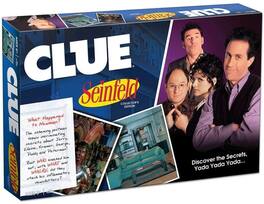 USAoploy - Seinfeld Clue Board Game | 3-6 Players - Blue