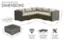 Assembled Dimensions: 26" x 3" x 29" x 87" x 87" x 29" x 13" x 25" x 25" x 13"
Premium Quality: High quality all weather wicker construction
Innovative Design: Attractive design that complements any outdoor setting
Easy Assembly: Comes with easy-to-follow assembly instructions