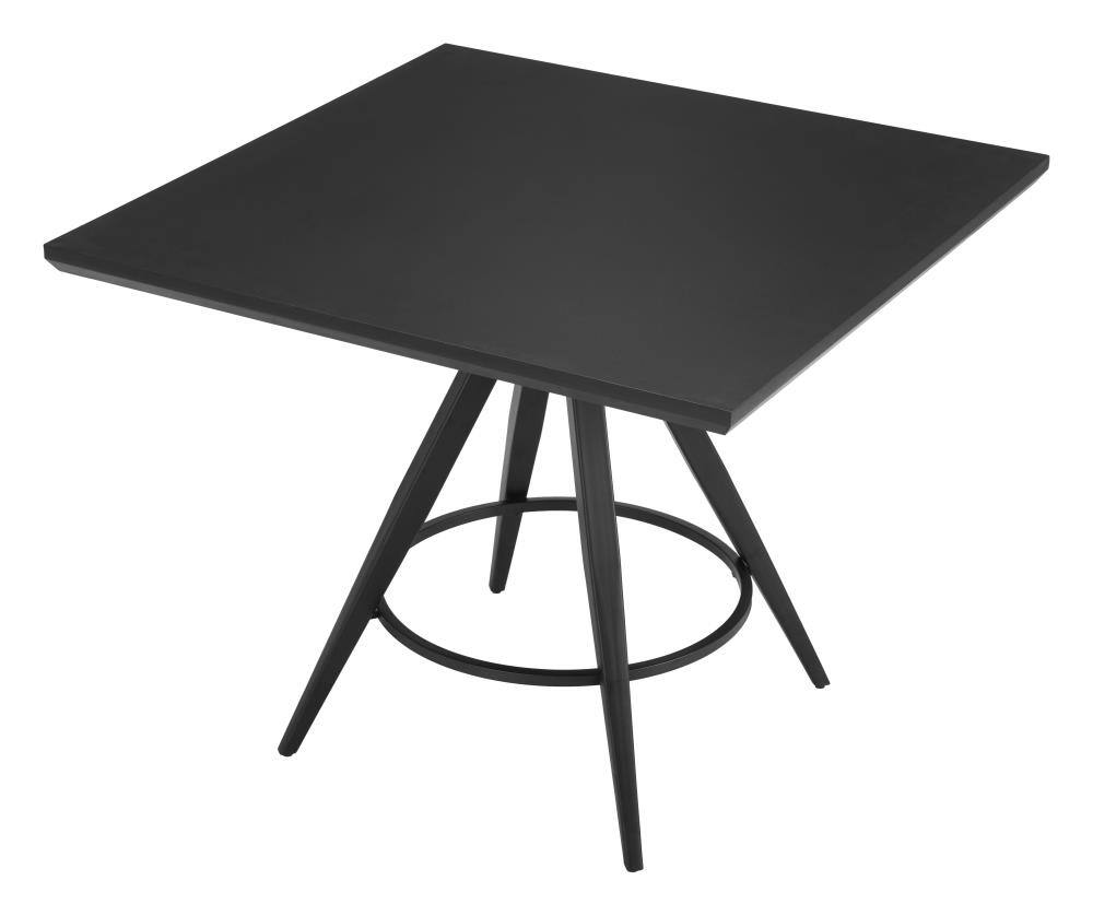 Left. Hivvago - Tinos Dining Table Black - Black.