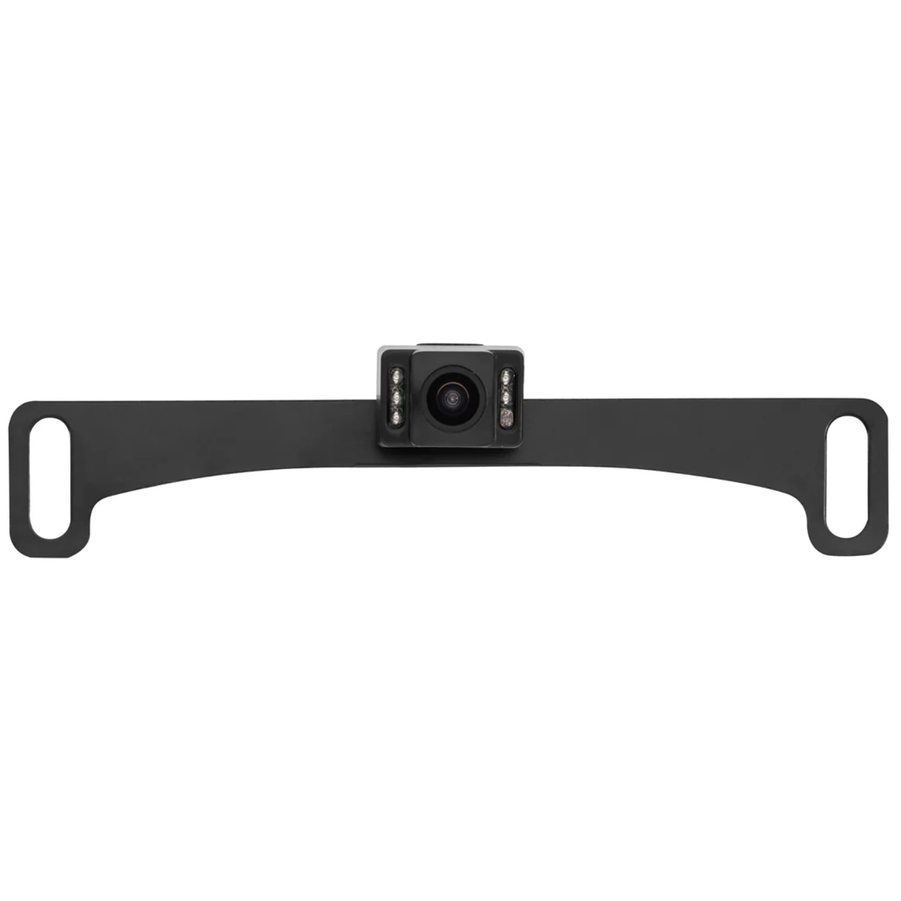 BOYO - Concealed Mount License Plate Camera with Night Vision - Black - Front_Zoom