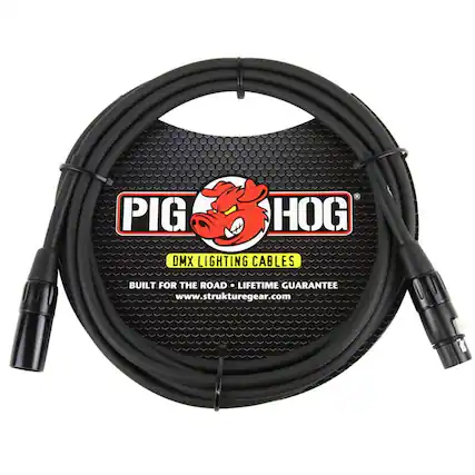 PIG HOG
DMX LIGHTING CABLES
BUILT FOR THE ROAD • LIFETIME GUARANTEE
www.strukturegear.com