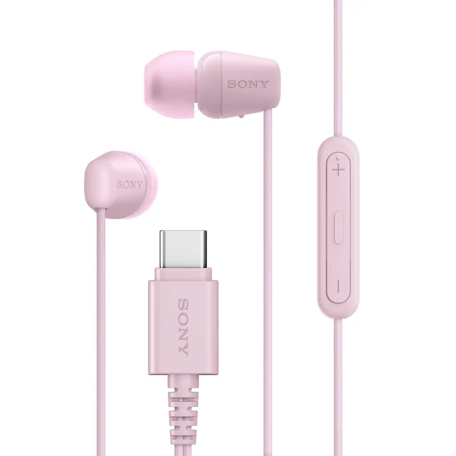 Sony - USB-C Wired In-ear Headphones - Pink