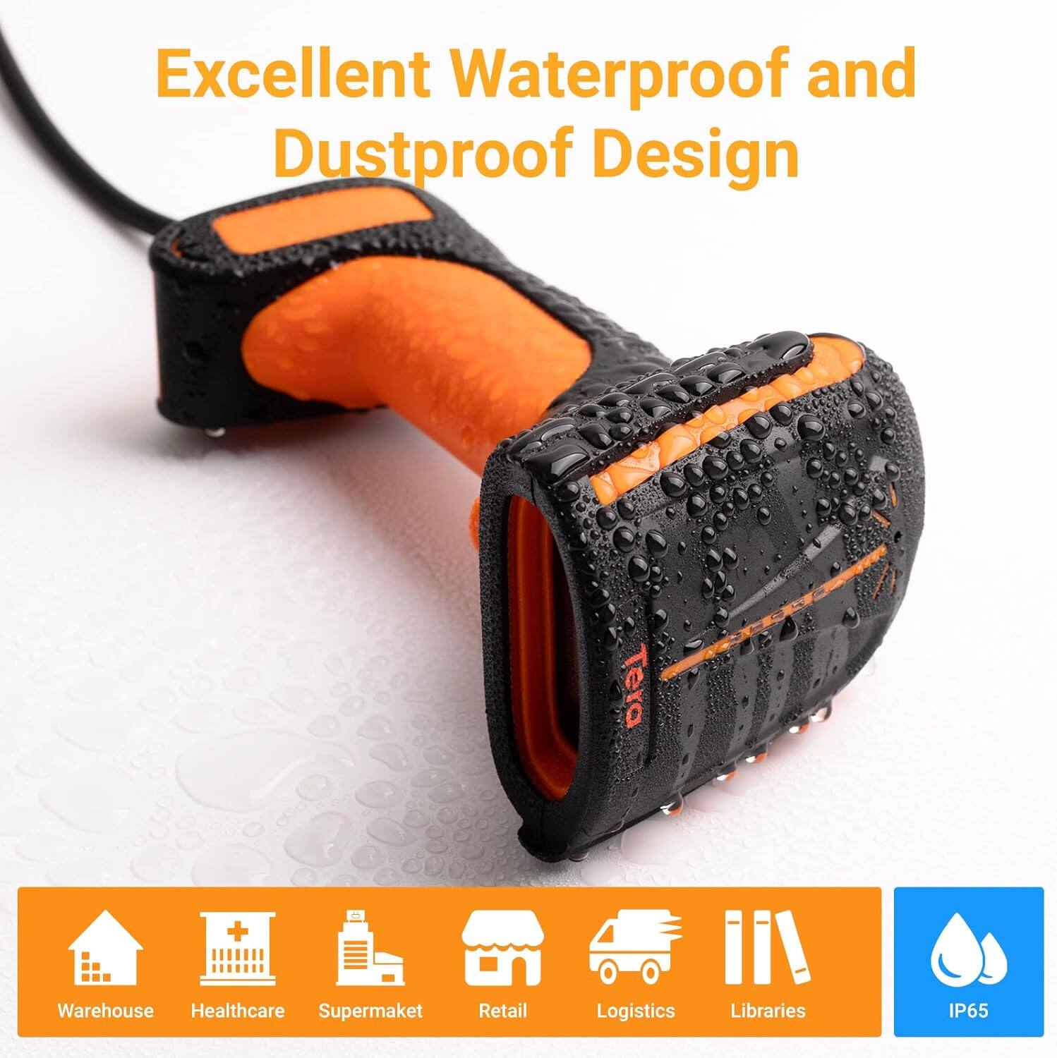 Excellent Waterproof and Dustproof Design

- Warehouse
- Healthcare
- Supermarket
- Retail
- Logistics
- Libraries

IP65