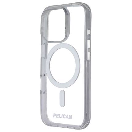Front. Pelican - Pelican Ranger Series Case for MagSafe for Apple iPhone 16 Pro - Clear - Clear.