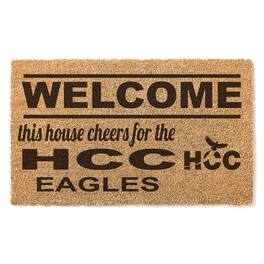 Jardine - Houston Community College 18" x 30" Welcome Doormat - Brown