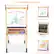 3 in 1 Wooden Kids Easel Merry Christmas Merry Christmas Com Whiteboard Chalkboard Roll with Drawing Paper