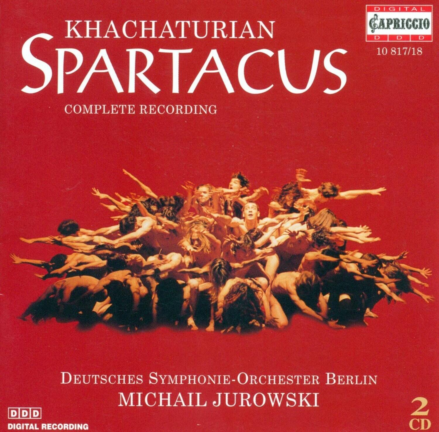 Aram Ilyich Khachaturian - Khachaturian, A.I.: Spartacus   - COMPACT DISCS [CD]
