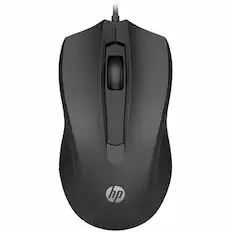 Front. HP - HP Wired Mouse 105 - Optical - Cable - USB Type A - 1600 dpi - 3 Button(s) - Symmetrical - Macaron.