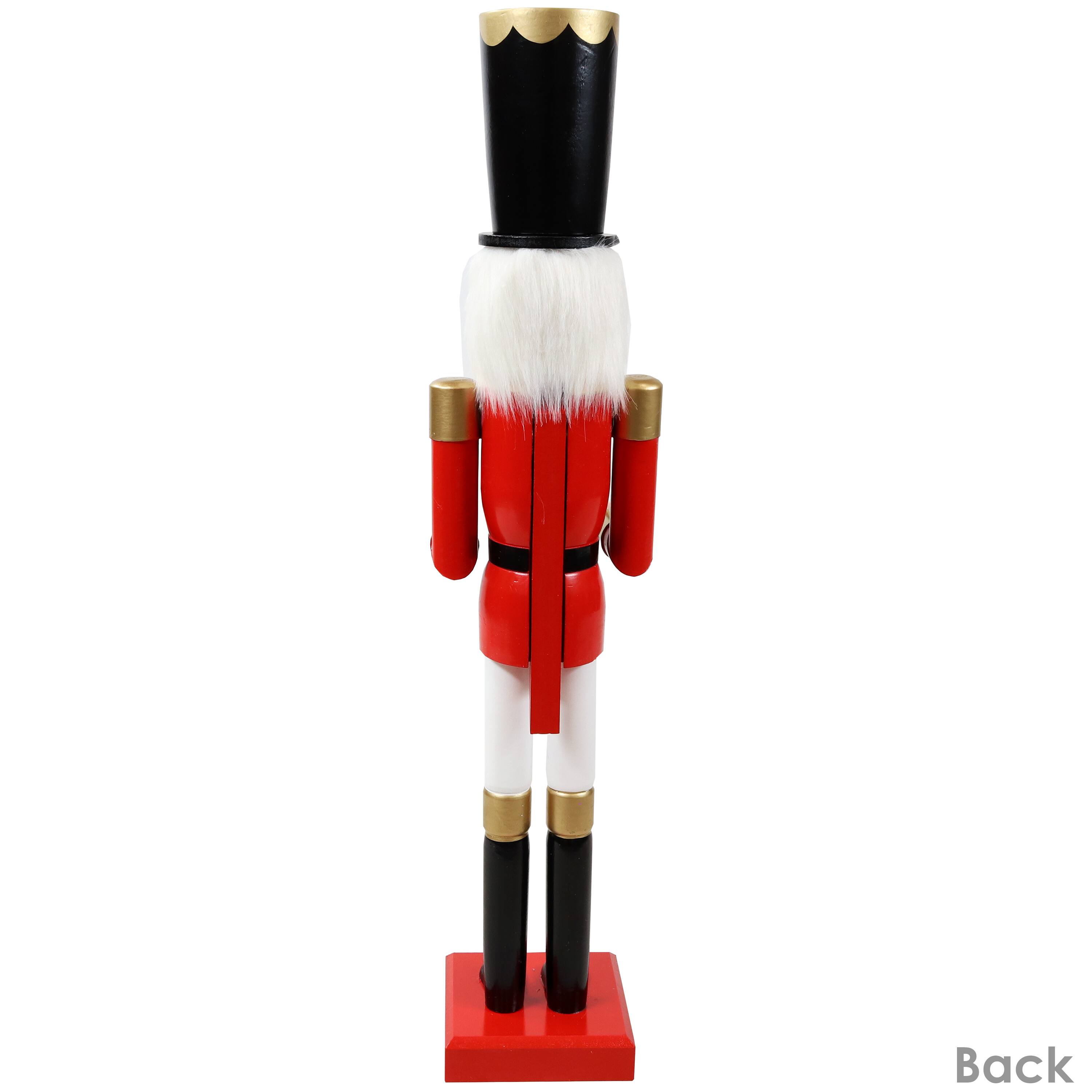 Alt View 10. Sunnydaze - Noah the Harmonious Indoor Christmas Nutcracker Statue - 35.75 in - Red.