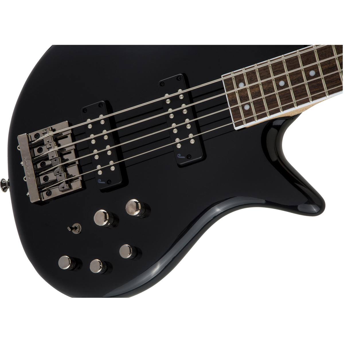 Alt View 5. Jackson - Jackson JS Spectra Bass JS3 Electric Guitar,Laurel Fingerboard,GlossBlack.