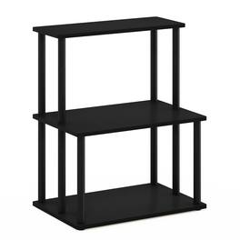 Furinno - Turn-N-Tube 3-Tier Toolless Kitchen Storage Shelf - Americano/Black
