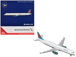 GeminiJets - Airbus A321 Commercial Aircraft American Airlines - America West Heritage Jet (N580UW) 1/400 - White with Tail Graphics
