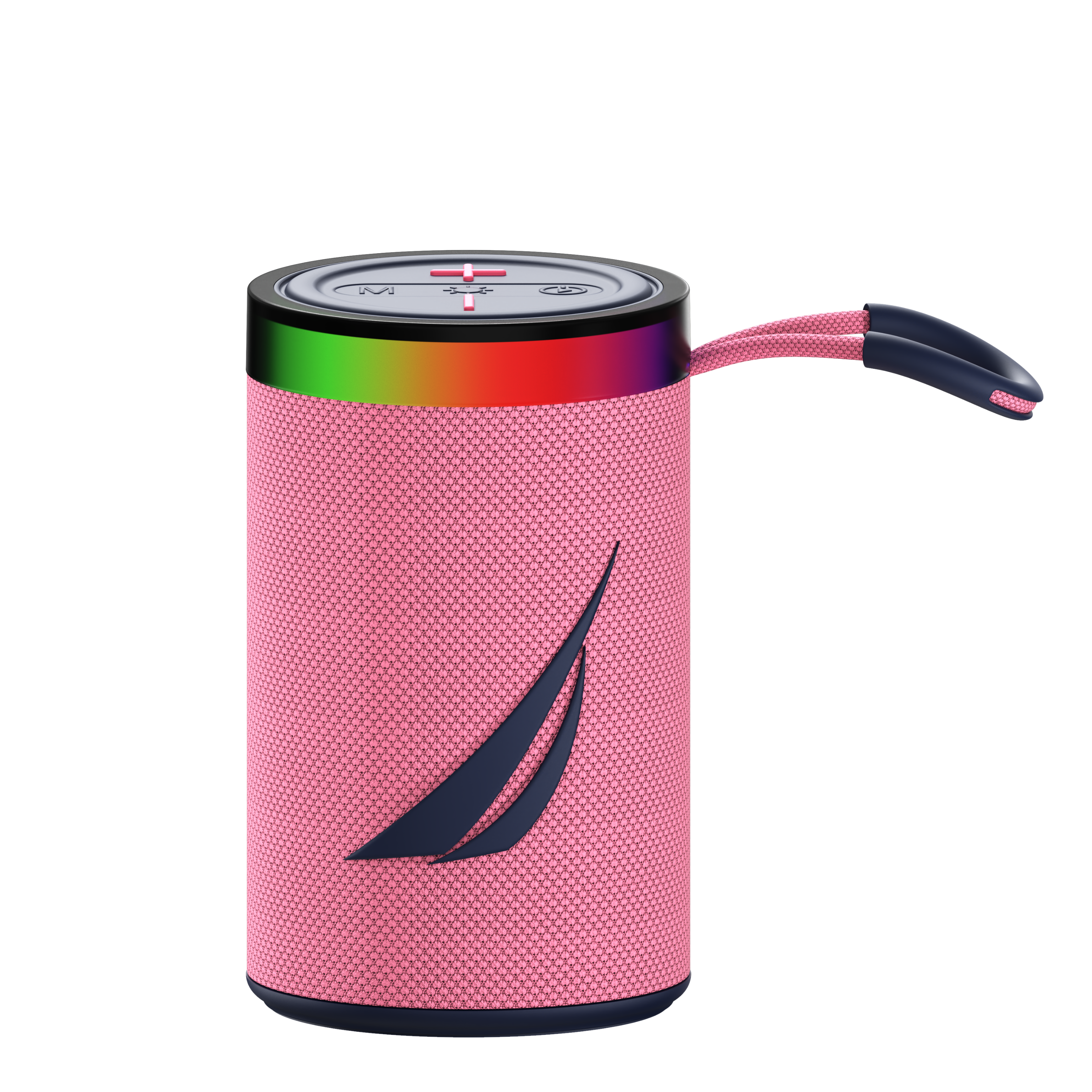 Front. Nautica - NAUTICA NAYMAN SP130 PORTABLE BLUETOOTH SPEAKER - Pink-Navy.