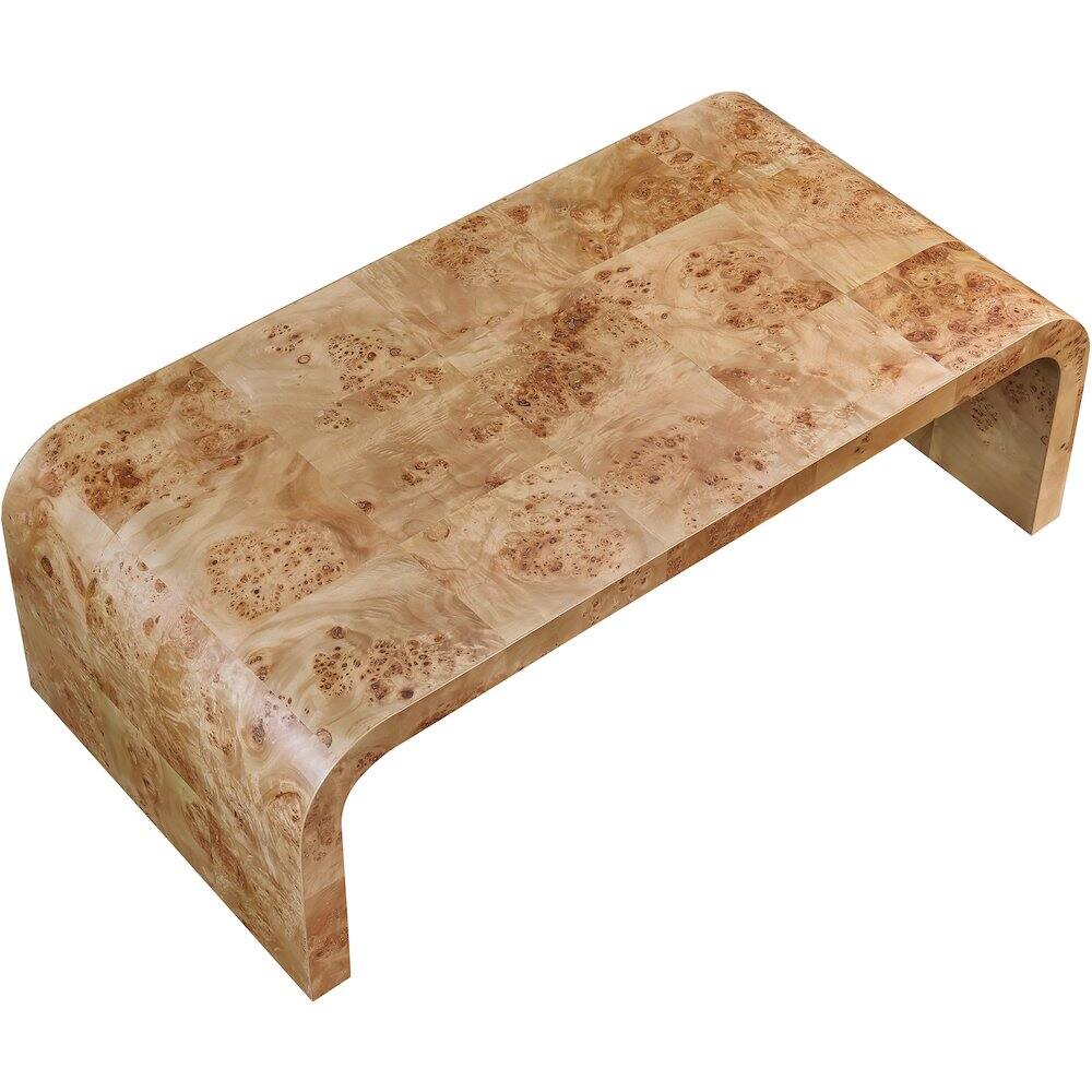 Alt View 4. Meridian Furniture - Cresthill Natural Ash Coffee Table - Grey.