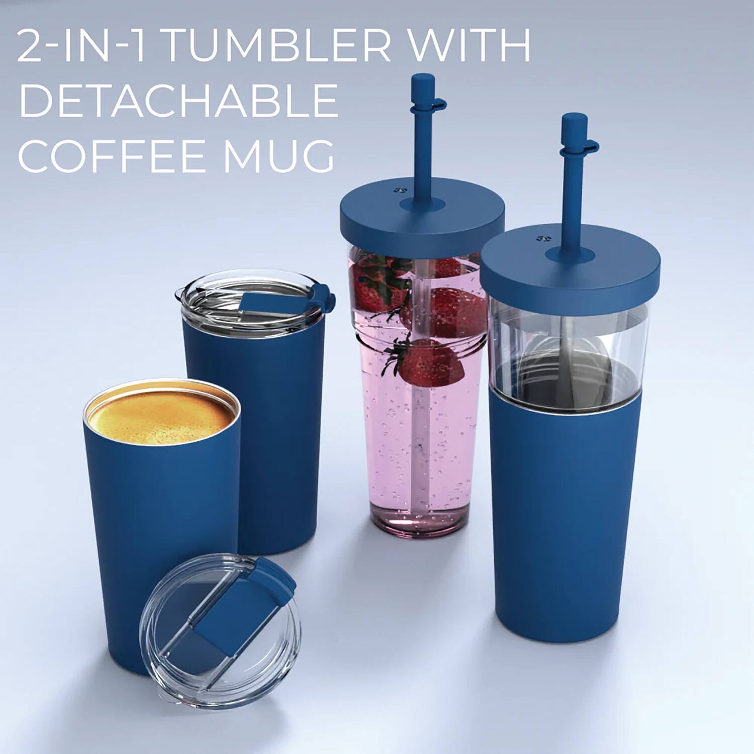 2-IN-1 TUMBLER WITH DETACHABLE COFFEE MUG