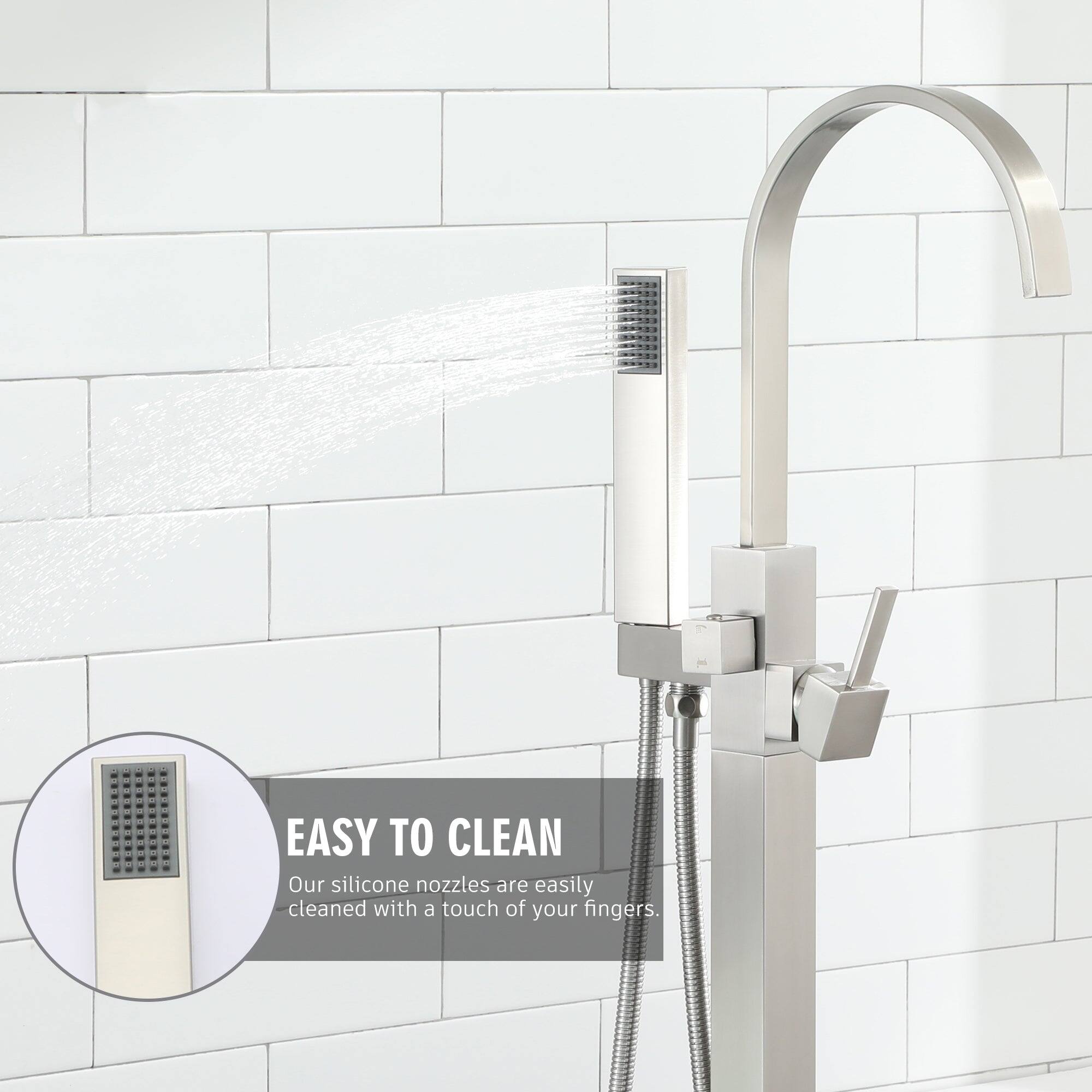 EASY TO CLEAN
Our silicone nozzles are easily cleaned with a touch of your fingers.