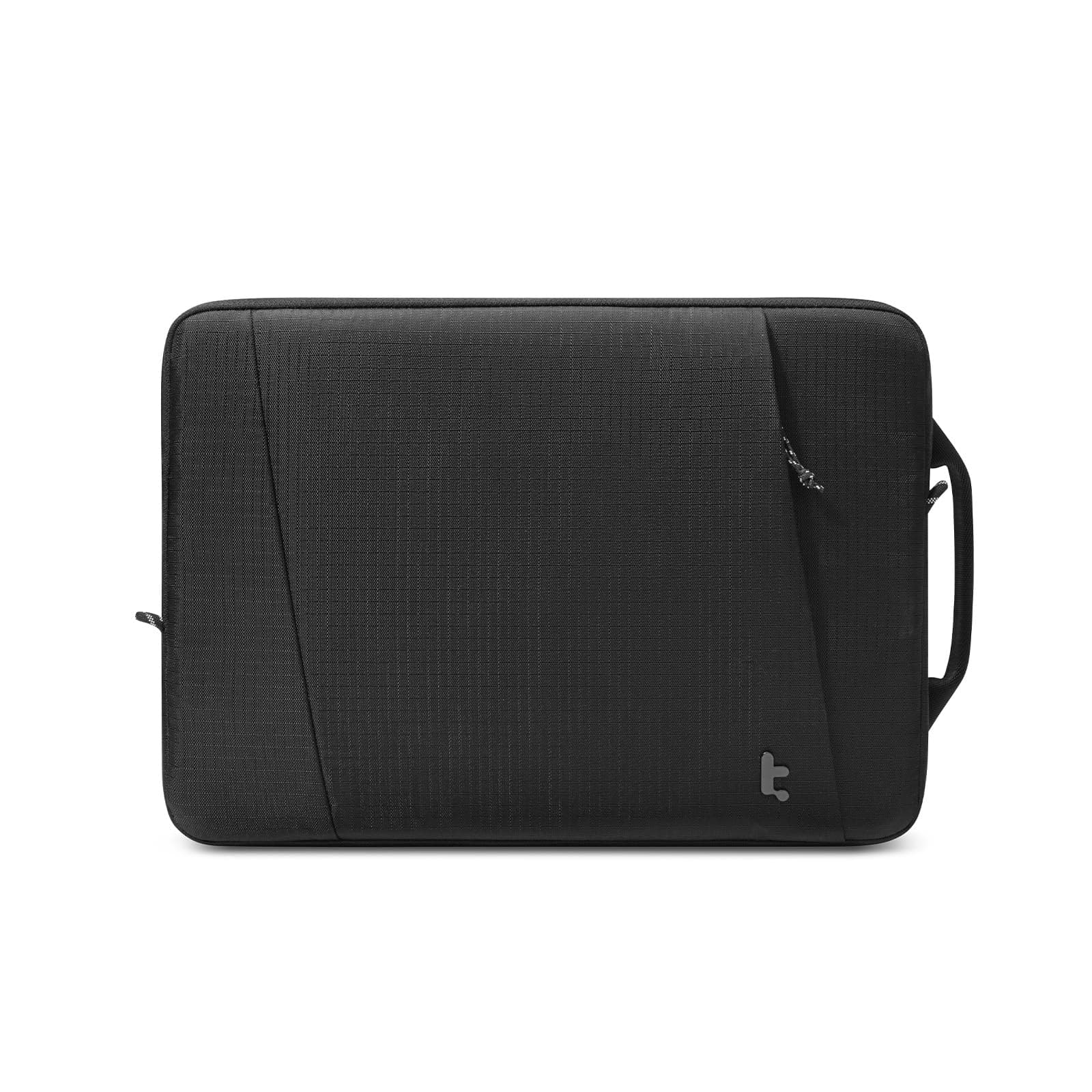 Front. tomtoc - Essence-A35 360° Protective Laptop Sleeve Case for 13-inch MacBook Air (A3449)/Pro/Neo(A18) M5/M4/M3/M2/M1 2026-2018 - Black.
