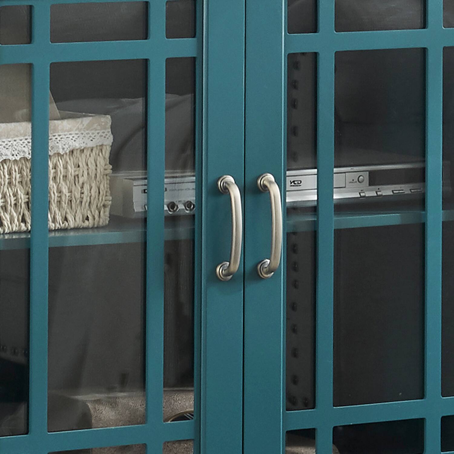 Alt View 4. Spaco - Spaco 62" TV Stand, Buffet Sideboard Cabinet, for Living Room - Teal Blue.