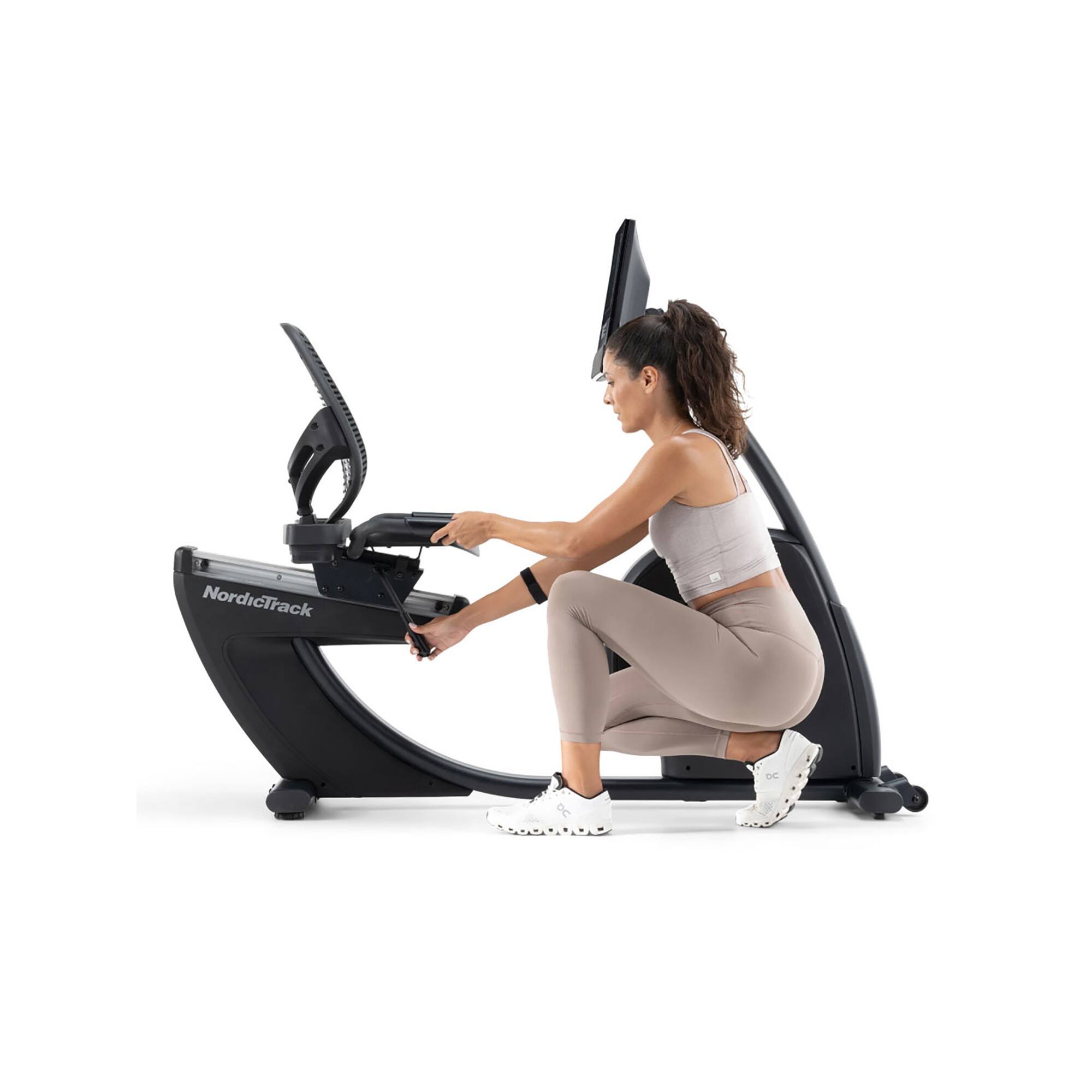 Alt View 8. NordicTrack - NordicTrack 10 Recumbent Bike - Black.