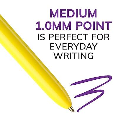 MEDIUM 1.0MM POINT IS PERFECT FOR EVERYDAY WRITING