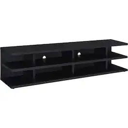 Coaster Co. of America - Cartmill 78-inch 2-tier TV Stand Media Console Black - Green