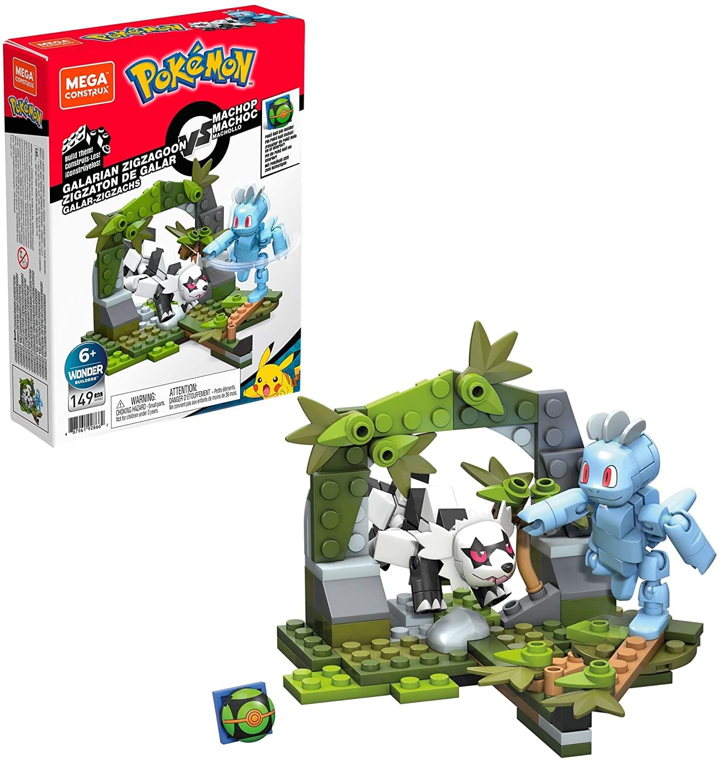 Pokémon Pokemon Mega Construx 149 Piece Building Set | Galarian