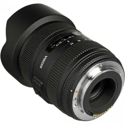 Front. Sigma - Sigma 12-24mm f/4 DG HSM Art Lens for Canon EF (International Model) - Black.