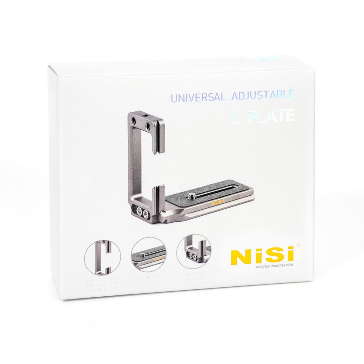 UNIVERSAL ADJUSTABLE L PLATE NISI  
BEYOND IMAGINATION