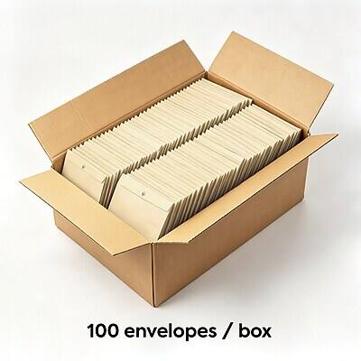 100 envelopes / box