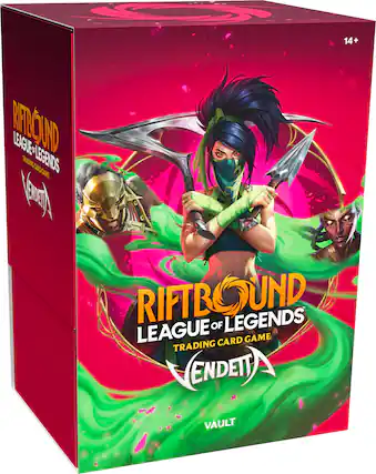 14+ Riftbound League of Legends Trading Card Game: Vendetta Vault