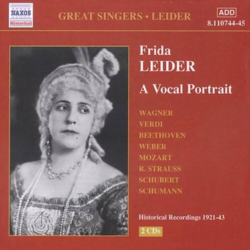 Freida Leider - Vocal Portrait  - COMPACT DISCS