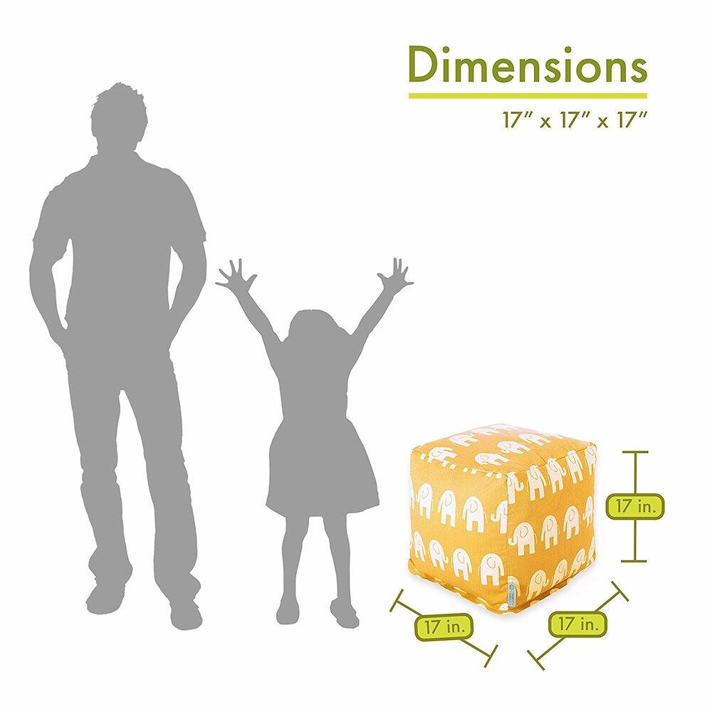 Dimensions: 17" x 17" x 17"