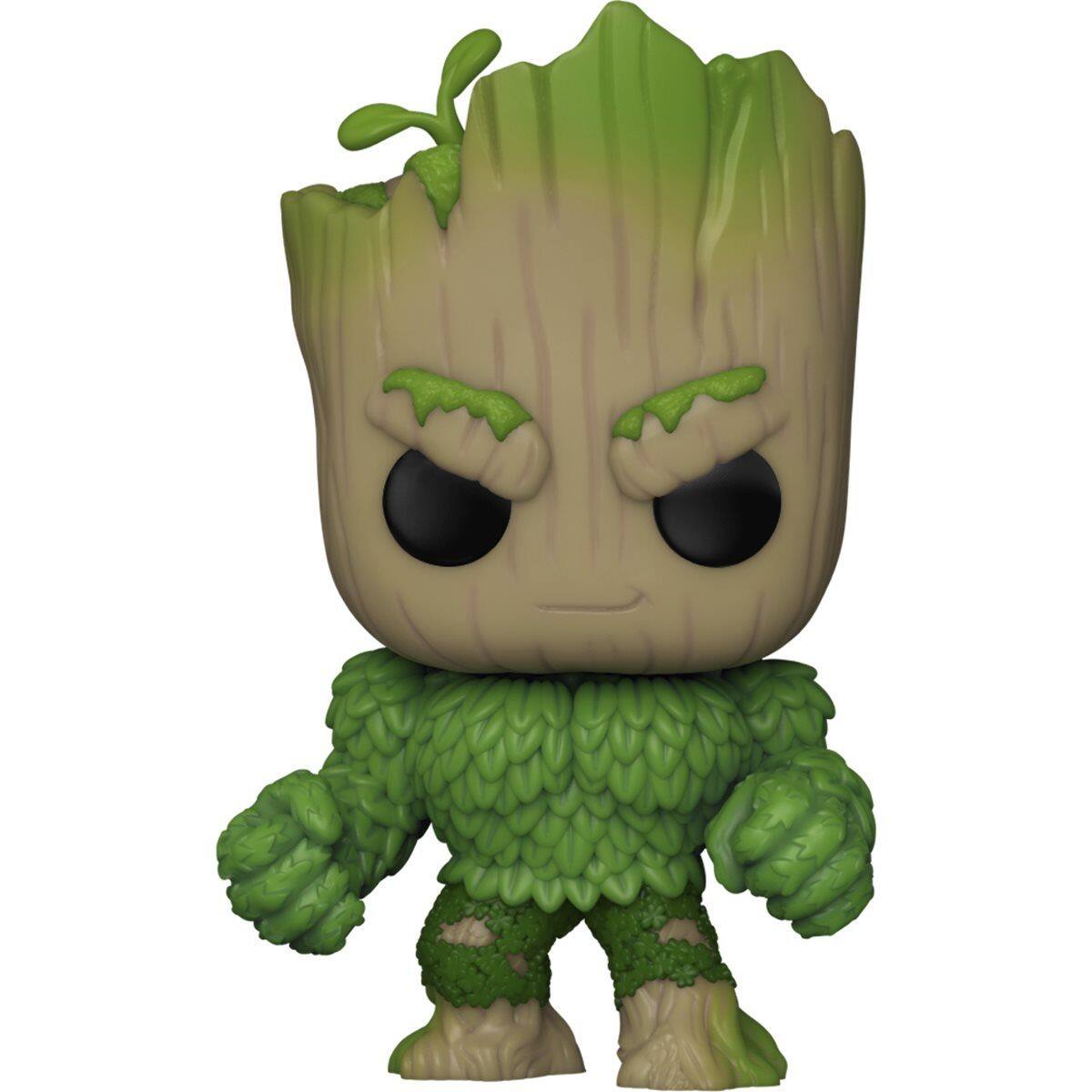 Angle. Funko - FUNKO POP! Marvel: We Are Groot - Hulk   - COLLECTIBLES - Multicolor.