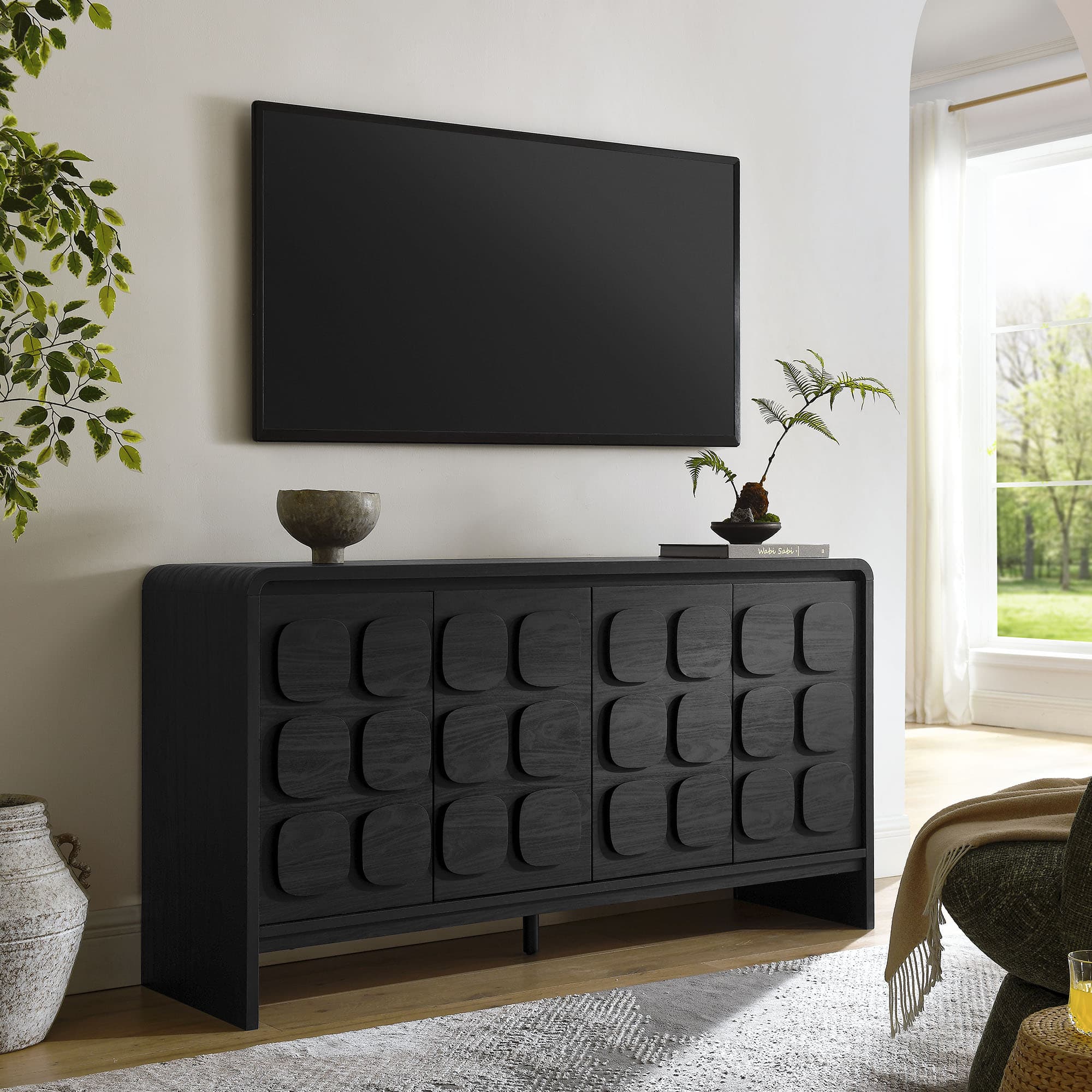 Toscana 61" Sideboard by Modway - Black