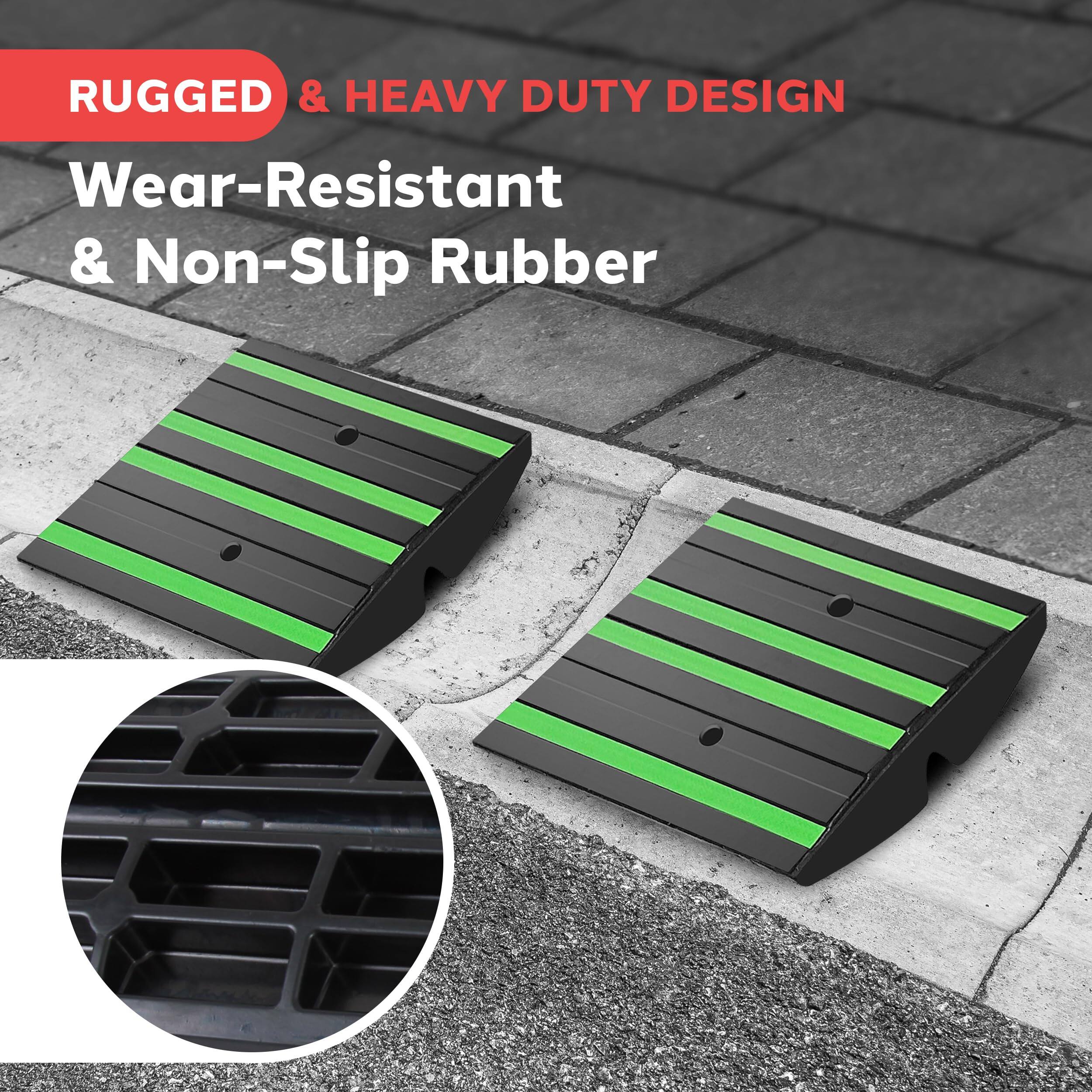 RUGGED & HEAVY DUTY DESIGN  
Wear-Resistant & Non-Slip Rubber