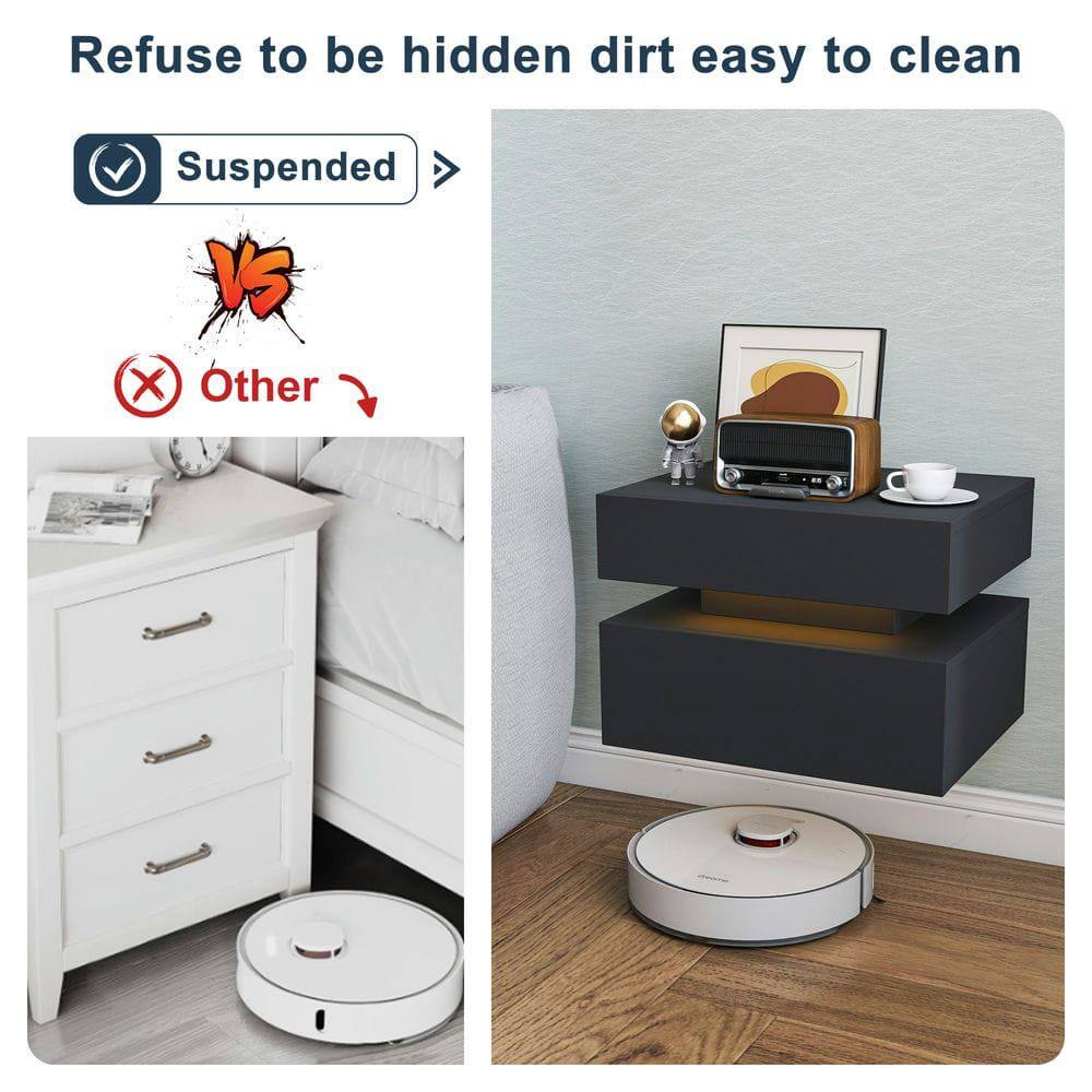 Refuse to be hidden dirt easy to clean

Suspended ✔️

VS

Other ❌
