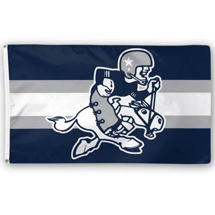 Front. WinCraft - Dallas Cowboys 3' x 5' Deluxe Single-Sided Flag - Multicolor.