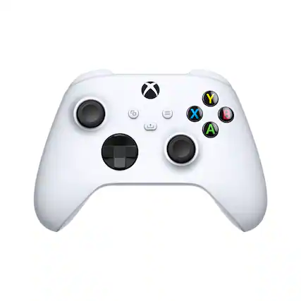 Front. Microsoft - XBOX Wireless Controller for XBOX Series X, XBOX Series S, XBOX One, PCs, and Cloud-Enabled Devices - Robot White.