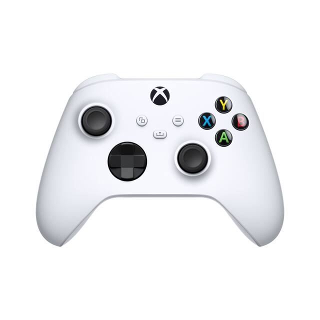 Microsoft - XBOX Wireless Controller for XBOX Series X, XBOX Series S, XBOX One, PCs, and Cloud-Enabled Devices - Robot White