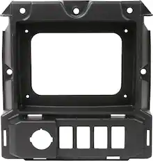 Front. MB Quart - Dash Kit for Select 2020-Present Polaris Slingshot - Black.