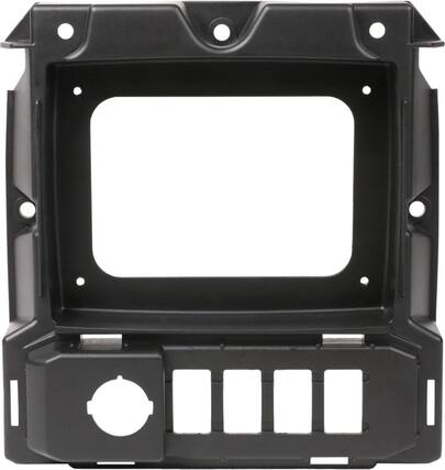 Front. MB Quart - Dash Kit for Select 2020-Present Polaris Slingshot - Black.