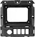 Front. MB Quart - Dash Kit for Select 2020-Present Polaris Slingshot - Black.